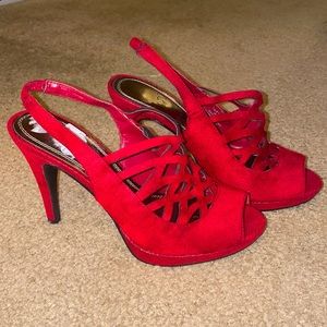 Red high heels